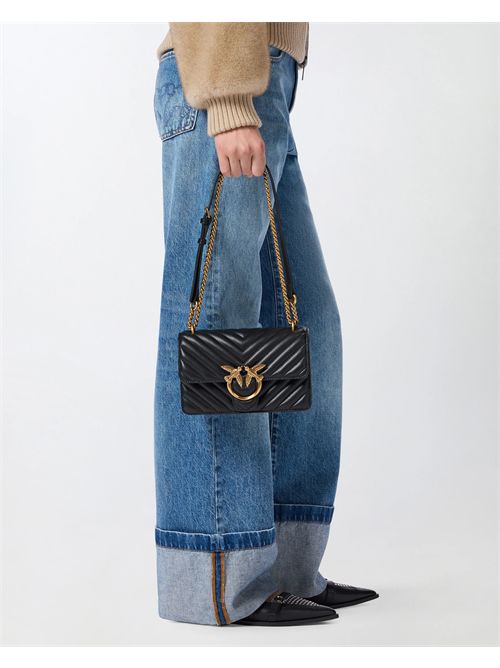 Borsa piccola a tracolla Love Bag One Chevron PINKO | 100074A0GK/Z99Q